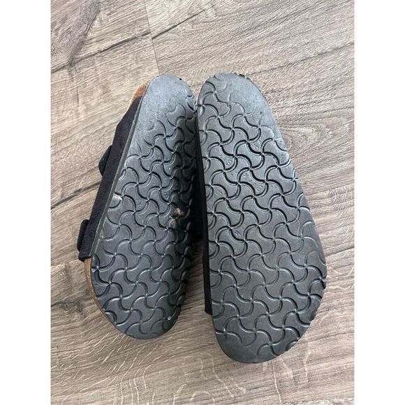 Birkenstock Arizona Soft Footbed Velvet Black  Suede Narrow Width EU Size 41 / W main image 9
